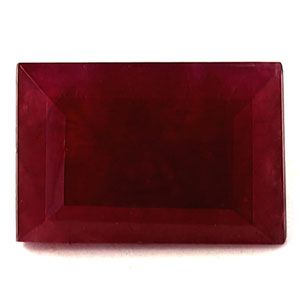 Rubin 1,78 ct, czerwony, szlif szmaragdowy