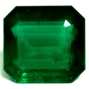 Szmaragd 6,39 ct, zielony, szlif szmaragdowy
