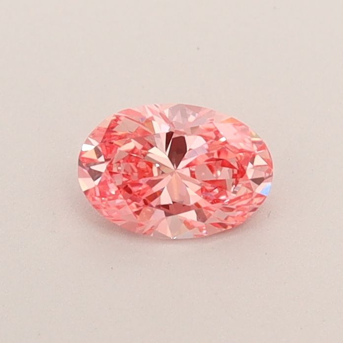 0.36 CT Fancy Vivid Pink OVAL