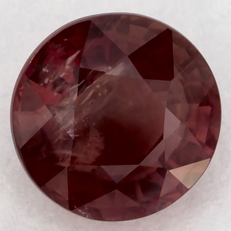 Rubin 1,00 ct, czerwony, szlif okrągły
