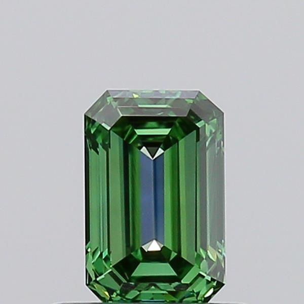 0.53 CT Fancy Vivid Green EMERALD
