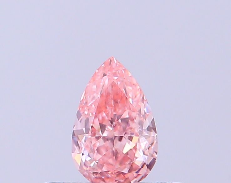 0.23 CT Fancy Vivid Pink PEAR