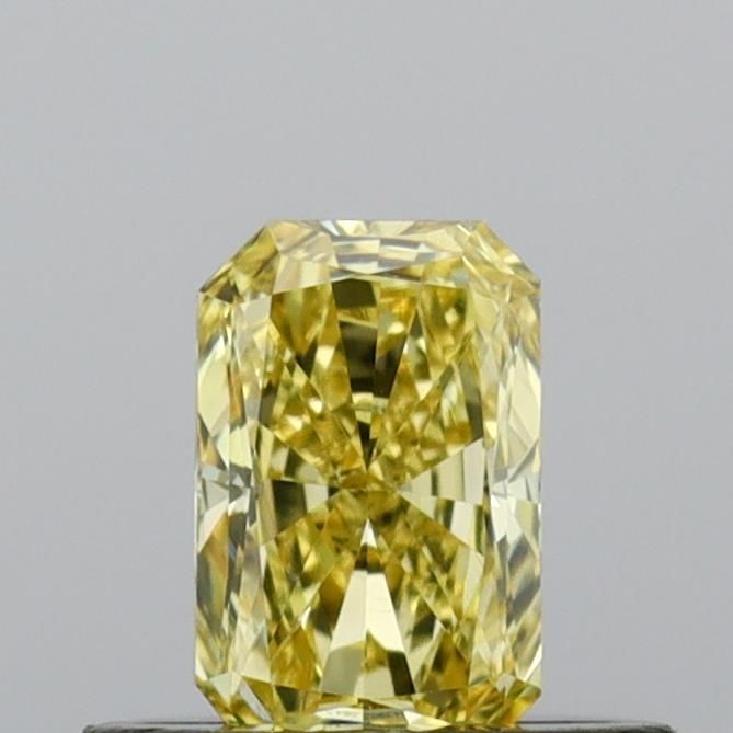 0.38 CT Fancy Vivid Yellow RADIANT
