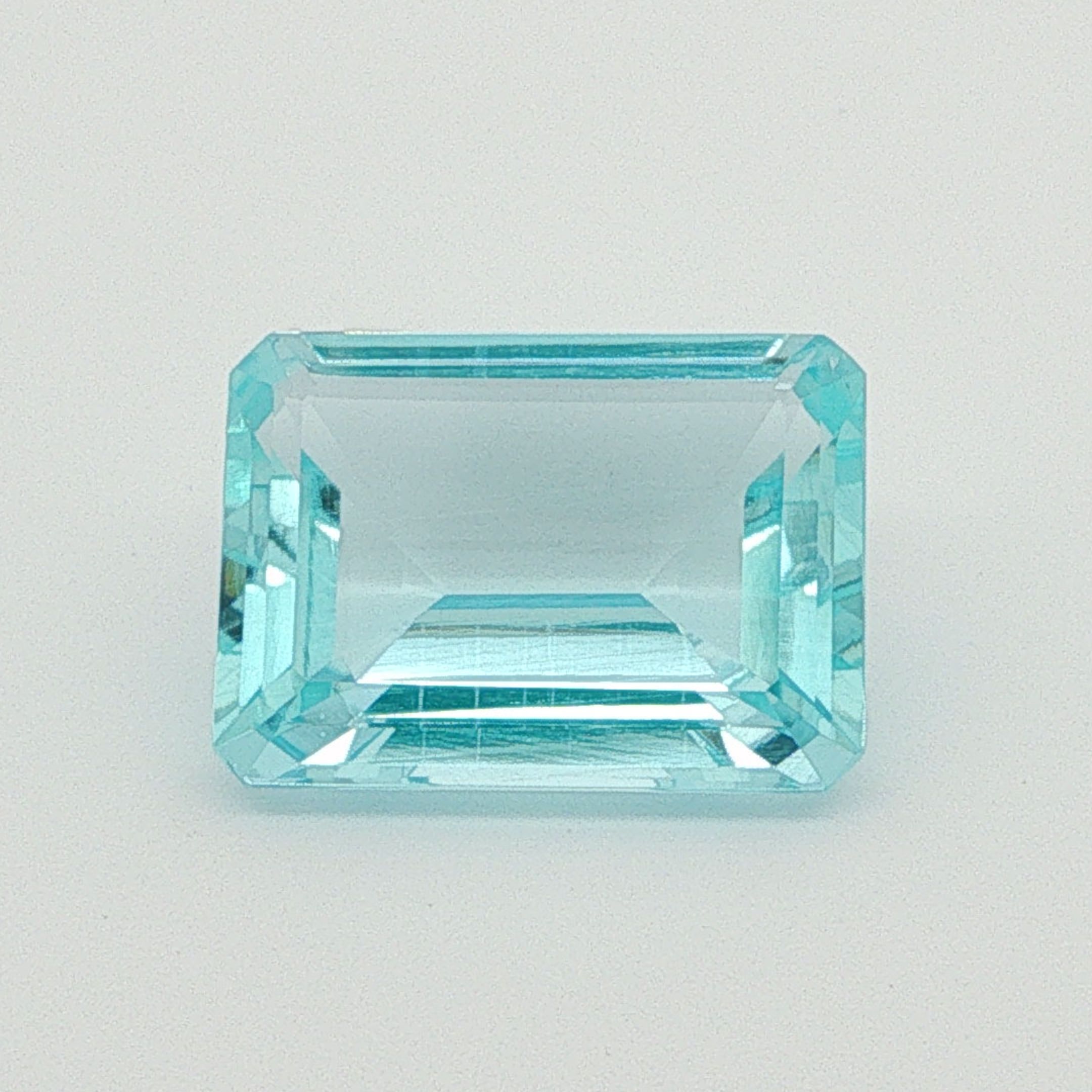 9.13 ct Emerald aquamarine