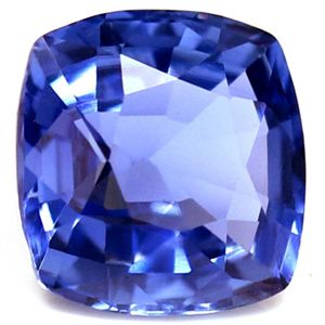 Szafir 1,24 ct, niebieski, szlif cushion