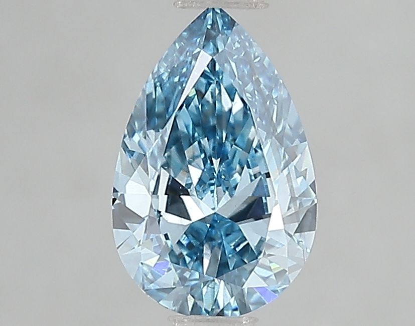 1.09 CT Fancy Vivid Blue PEAR