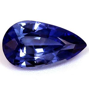 SAPPHIRE FACETED 0.98ct BLUE Vivid Blue EC SRILANKA HEATED