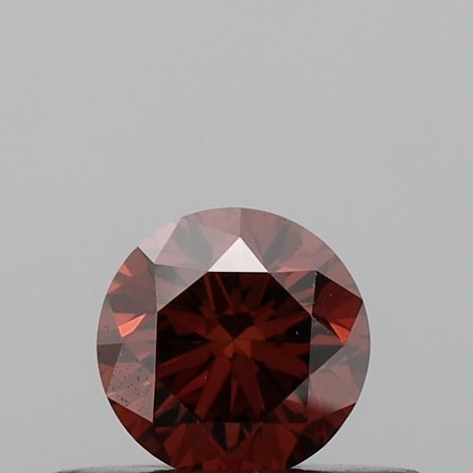 0.29 CT Fancy Vivid Orange ROUND