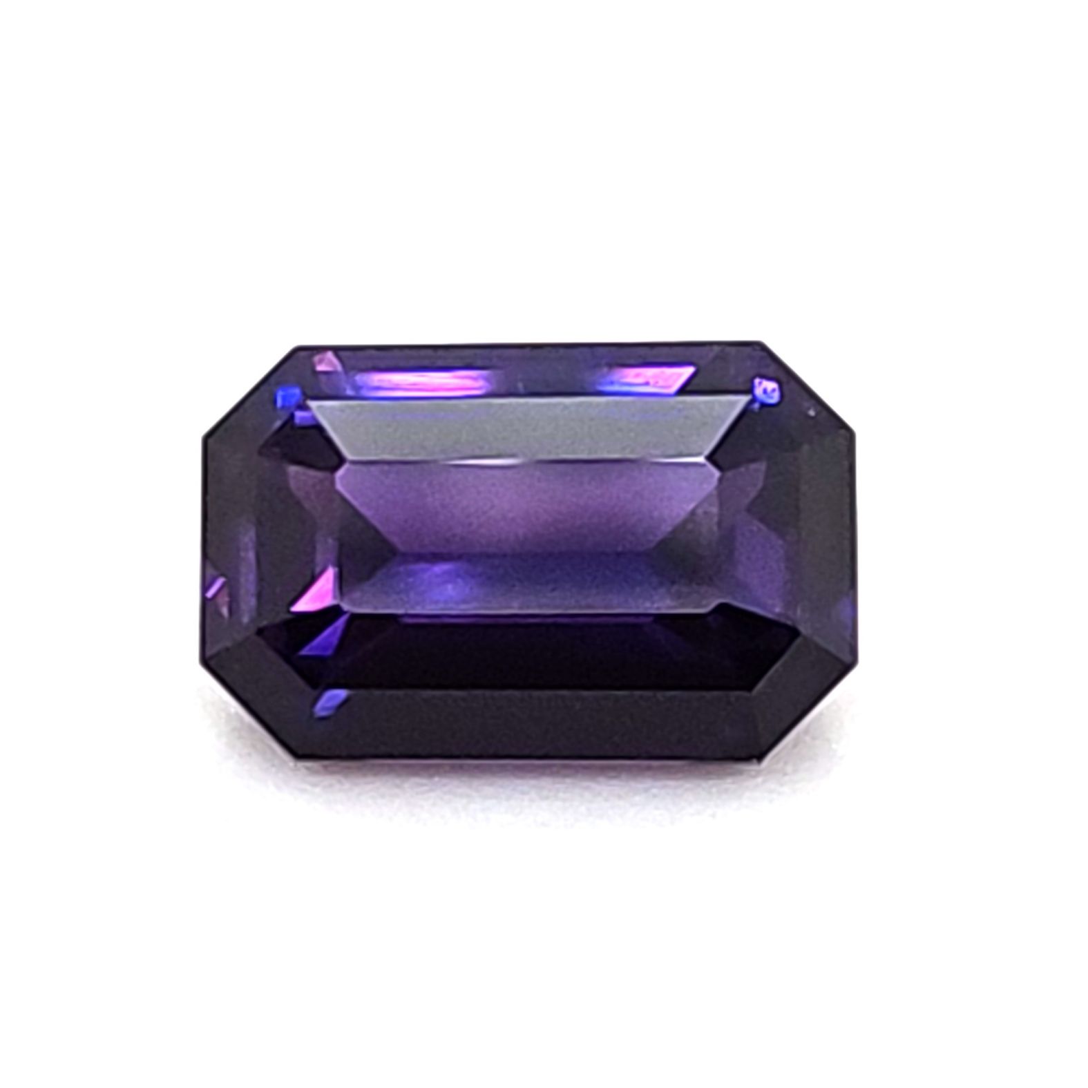 SAPPHIRE FACETED 5.01ct PURPLE Purple EC SRILANKA HEATED