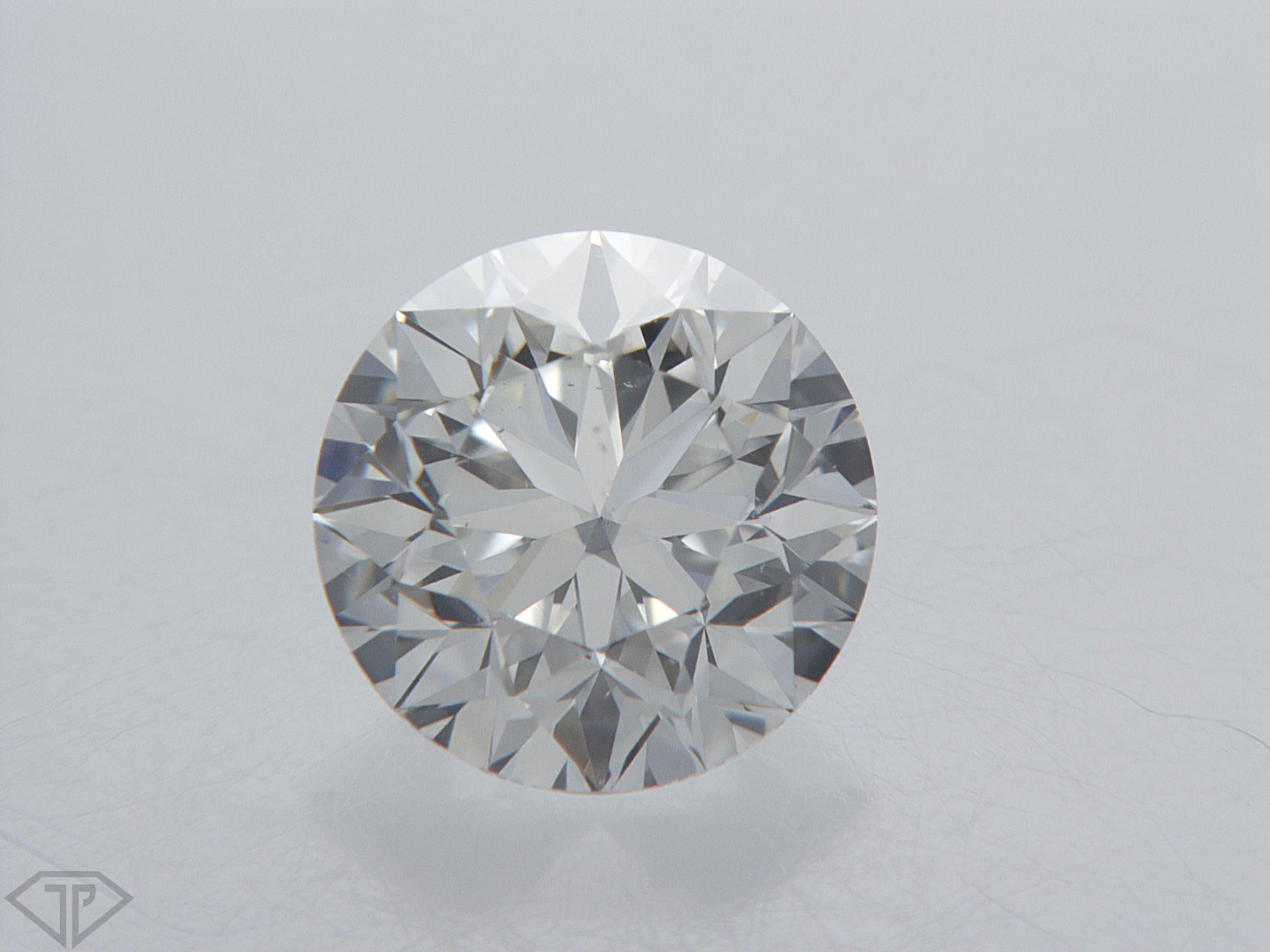 Prírodný diamant okrúhly briliant,... Prírodný diamant okrúhly briliant,...