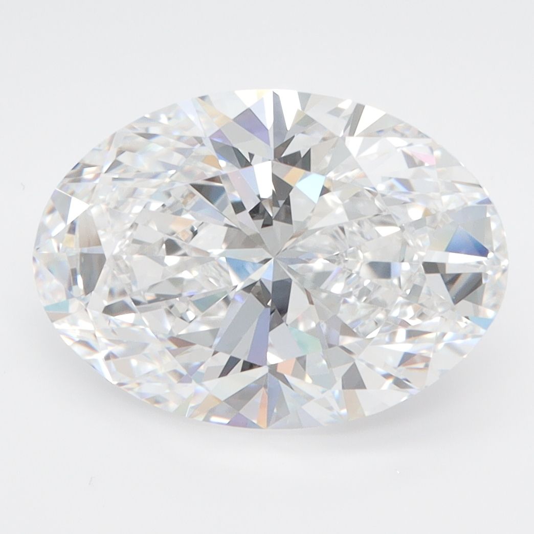 Diamant Ovale 4.26 ct - Couleur D - Pureté VVS1