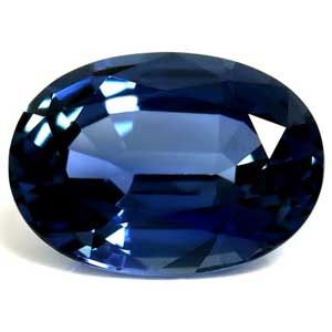 SAPPHIRE FACETED 0.99ct BLUE Vivid Blue EC SRILANKA NONE
