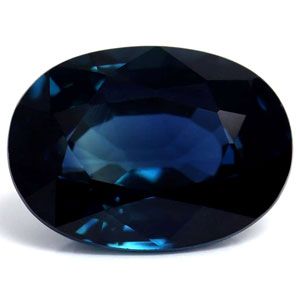 Szafir 1,26 ct, niebieski, szlif owalny