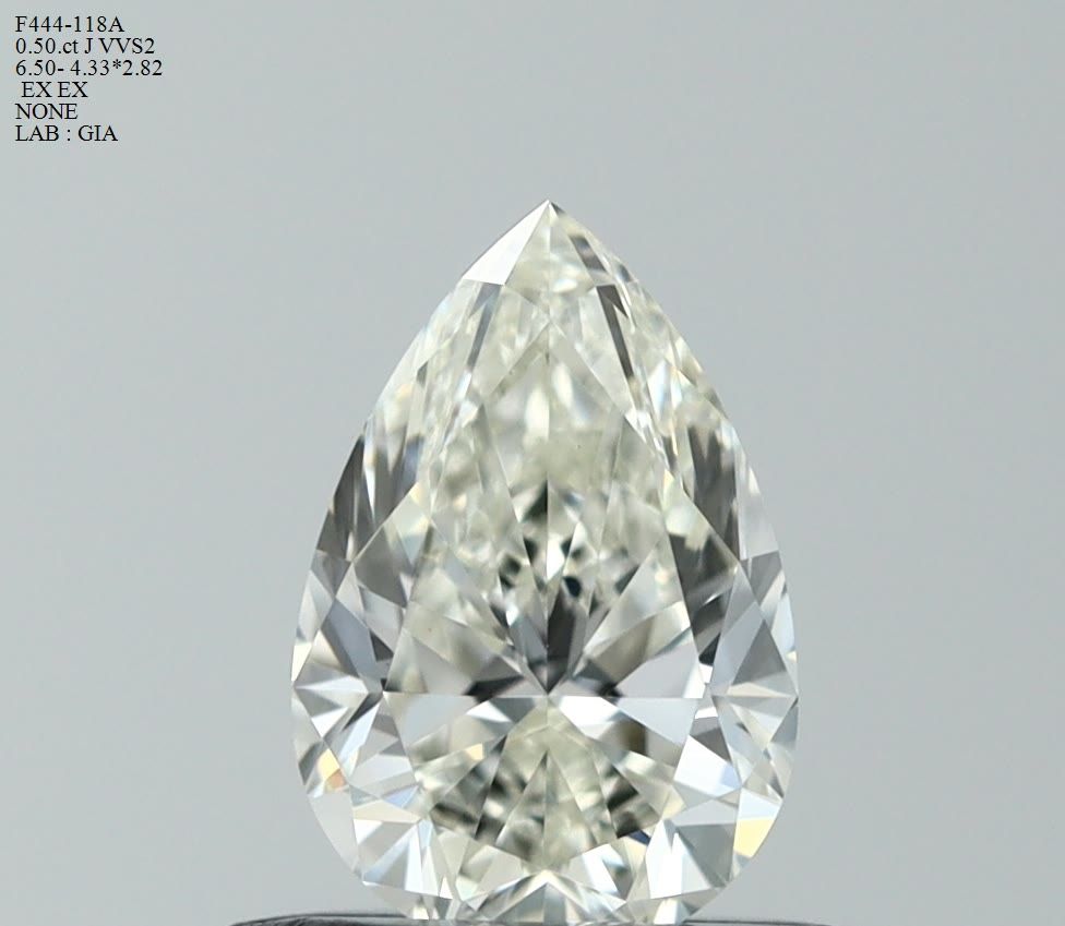 Prírodný diamant hruška,...