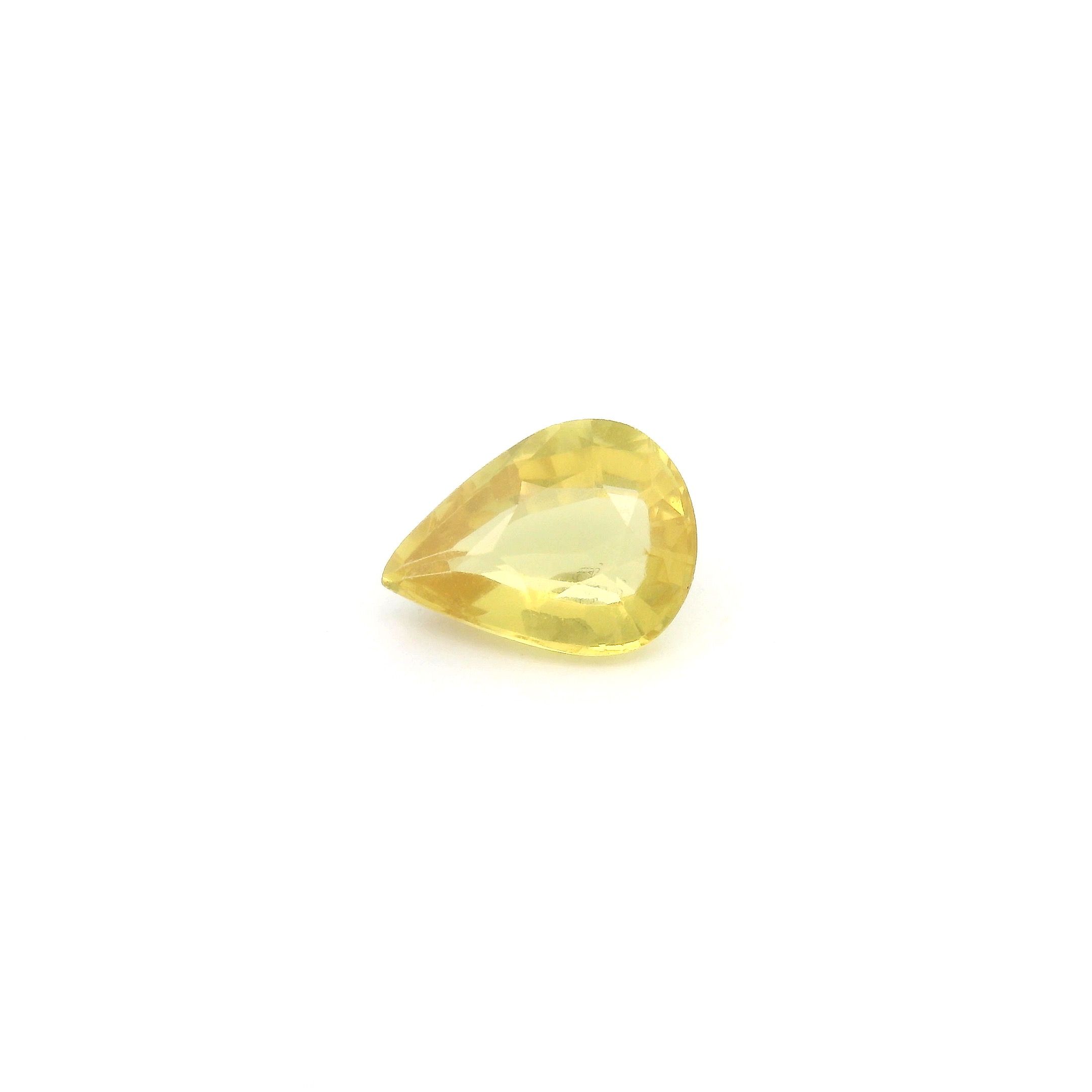 0.93 ct Pear sapphire