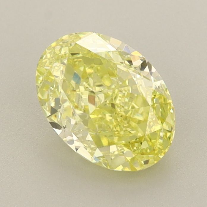 1.22 CT Fancy Vivid Yellow OVAL