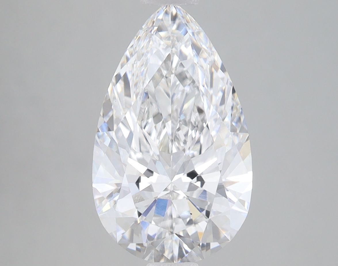 Diamant Poire 2.66 ct - Couleur E - Pureté VS2