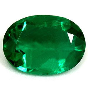 Szmaragd 1,50 ct, zielony, szlif owalny