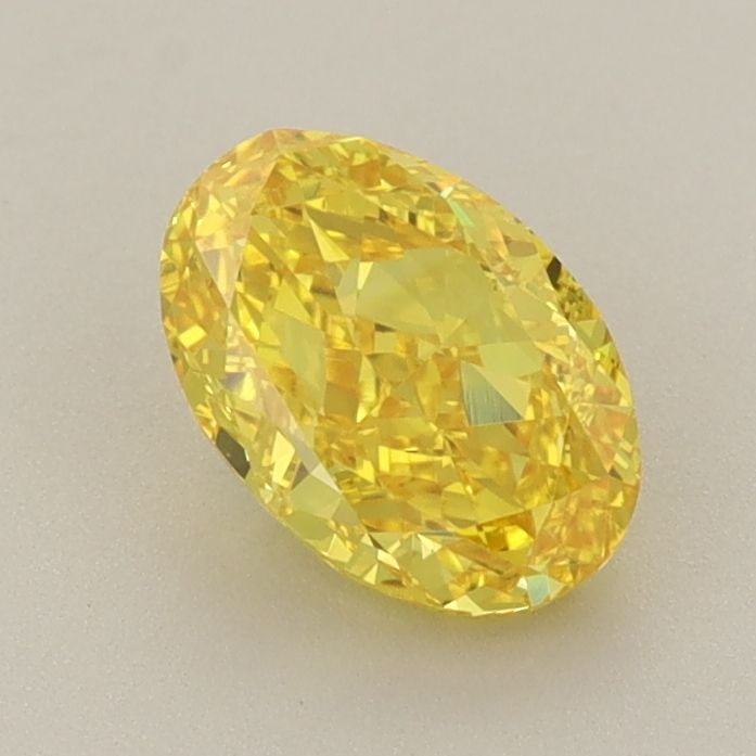 1.03 CT Fancy Vivid Yellow OVAL