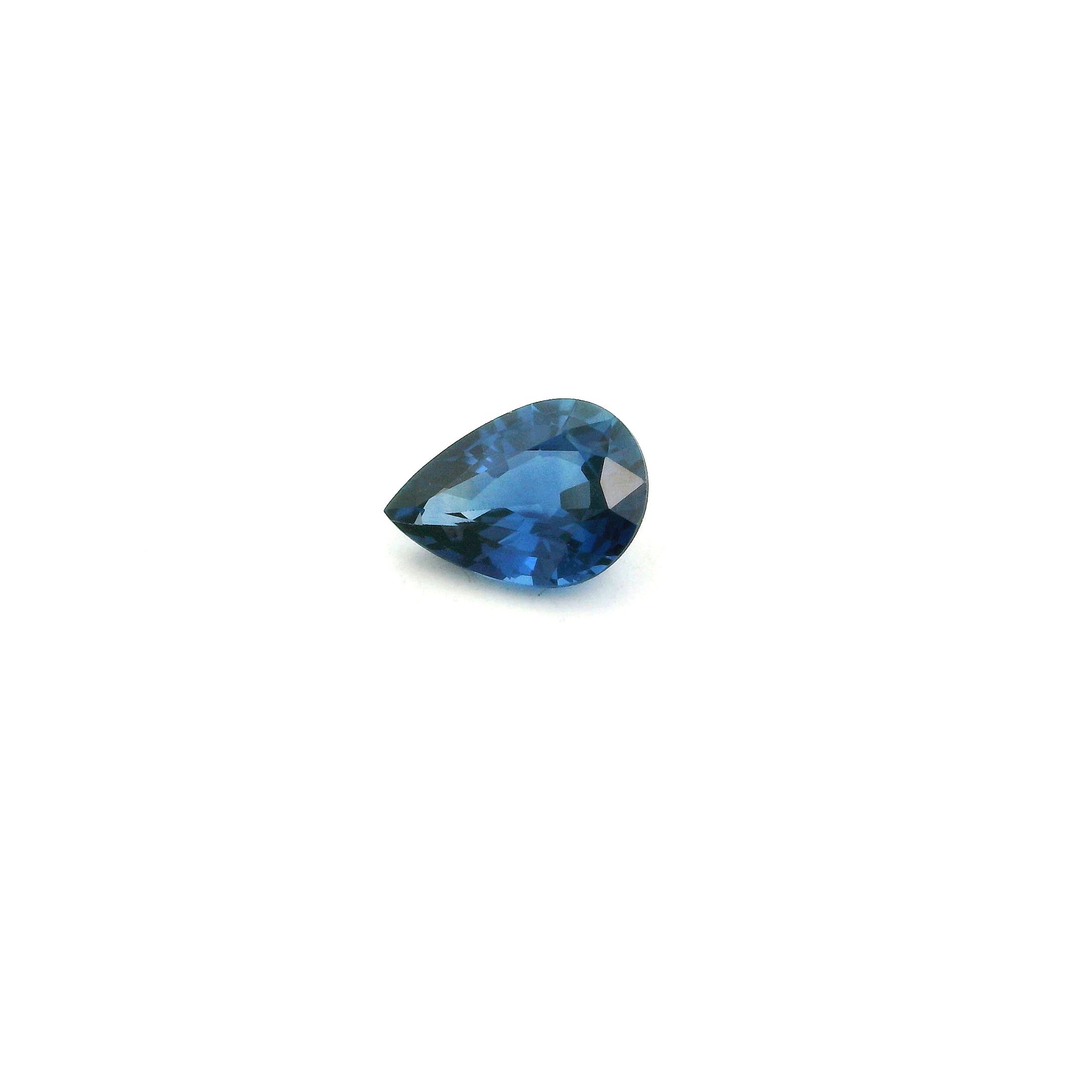 0.81 ct Pear sapphire