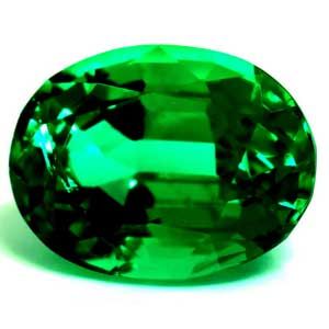 Szmaragd 1,42 ct, zielony, szlif owalny