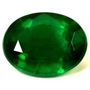 Szmaragd 2,27 ct, zielony, szlif owalny