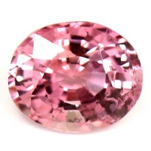SAPPHIRE FACETED 0.6ct PINK Medium Pink EC MADAGASCAR HEATED