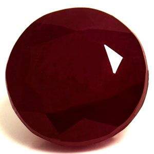 Rubin 2,07 ct, czerwony, szlif okrągły