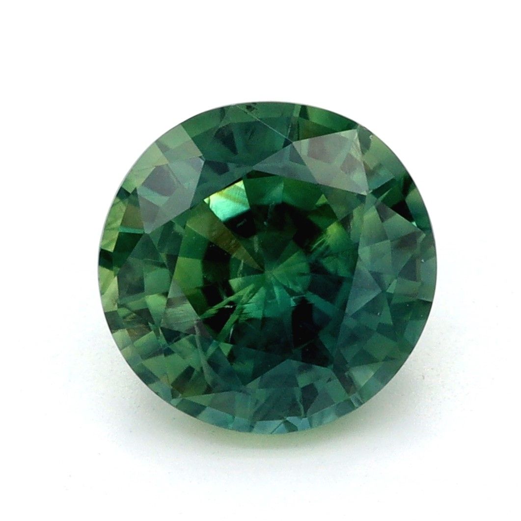 SAPPHIRE FACETED 1.51ct TEAL TEAL EC MADAGASCAR HEATED