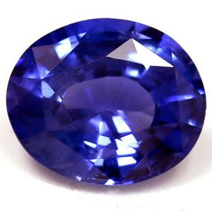 Szafir 1,78 ct, niebieski, szlif owalny
