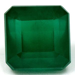 Szmaragd 1,81 ct, zielony, szlif szmaragdowy