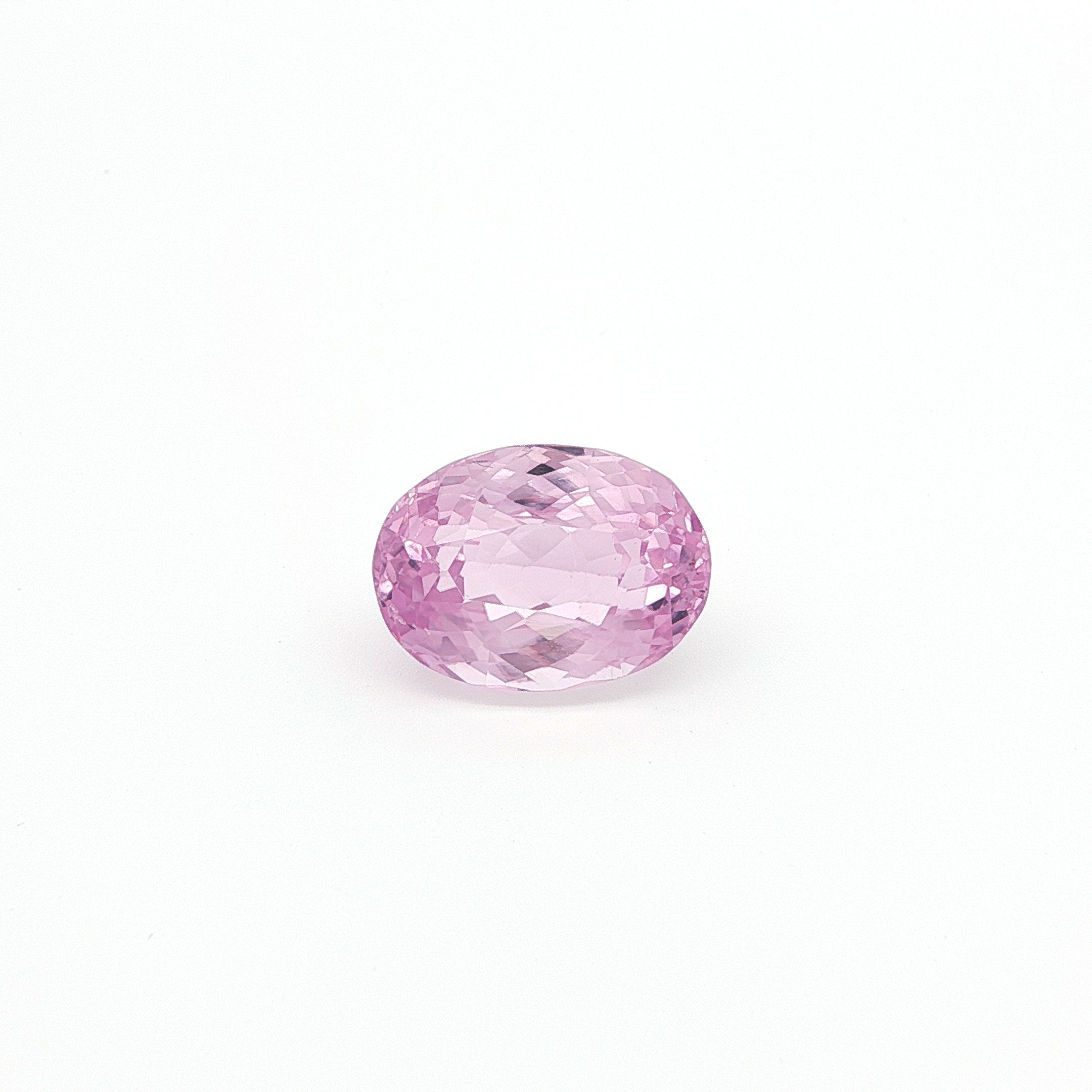 Kunzyt 16,05 ct, różowy, szlif owalny