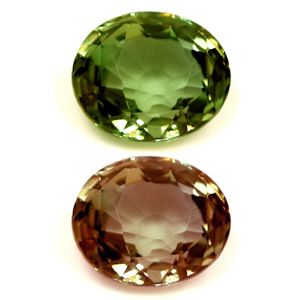 ALEXANDRITE FACETED 0.65ct GREEN Green to Reddish purple EC INDIA NONE