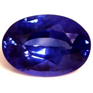 SAPPHIRE FACETED 0.71ct BLUE Vivid Blue EC SRILANKA HEATED