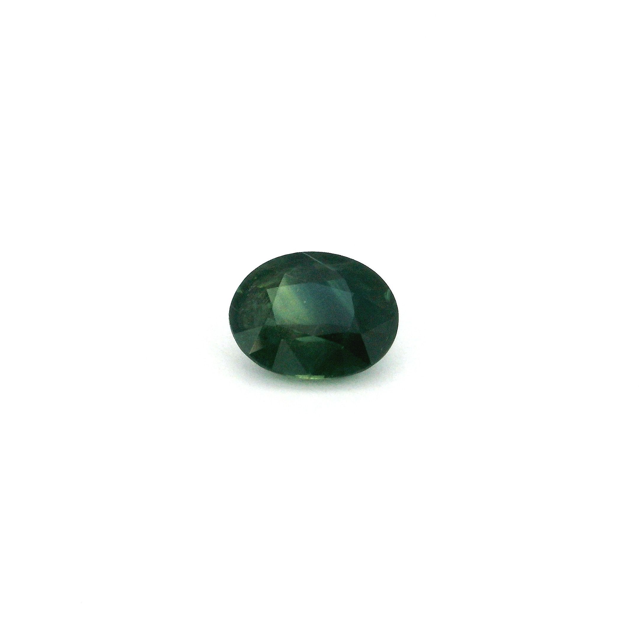 Szafir 1,03 ct, niebieski, szlif owalny