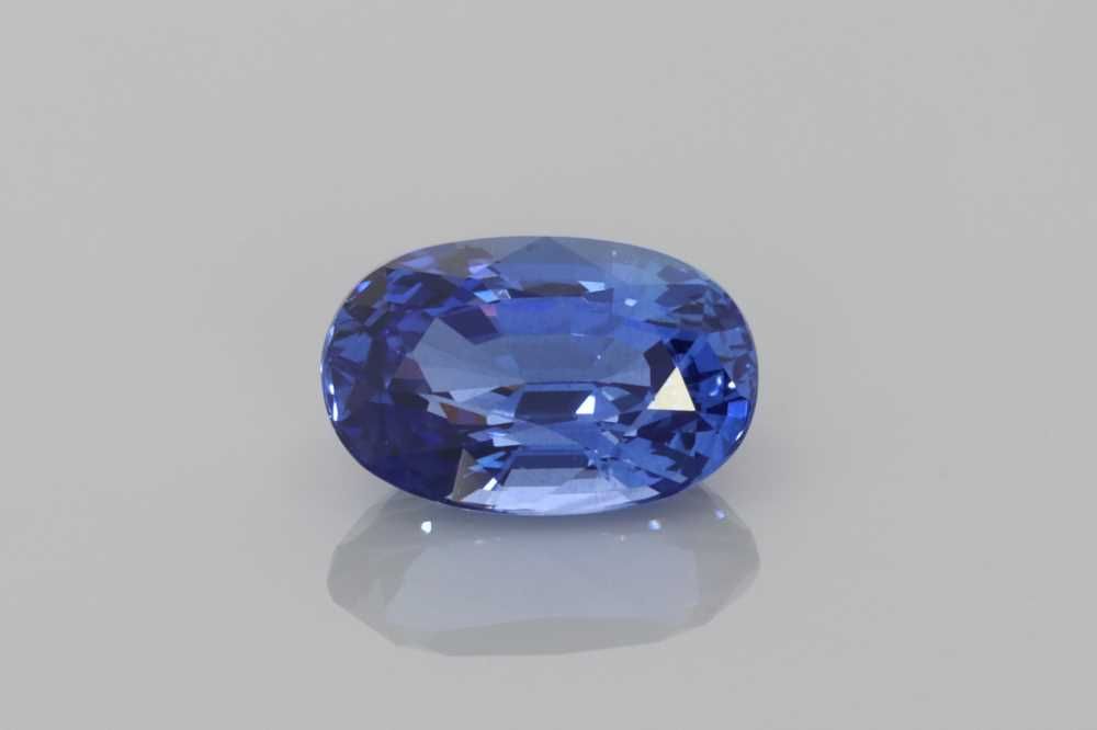 SAPPHIRE FACETED 1.86ct BLUE BLUE SI SRILANKA HEATED