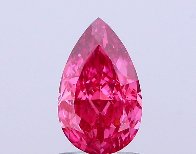 1.19 CT Fancy Vivid Red PEAR