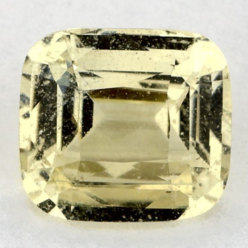 Szafir 2,30 ct, żółty, szlif cushion