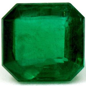 Szmaragd 1,10 ct, zielony, szlif szmaragdowy