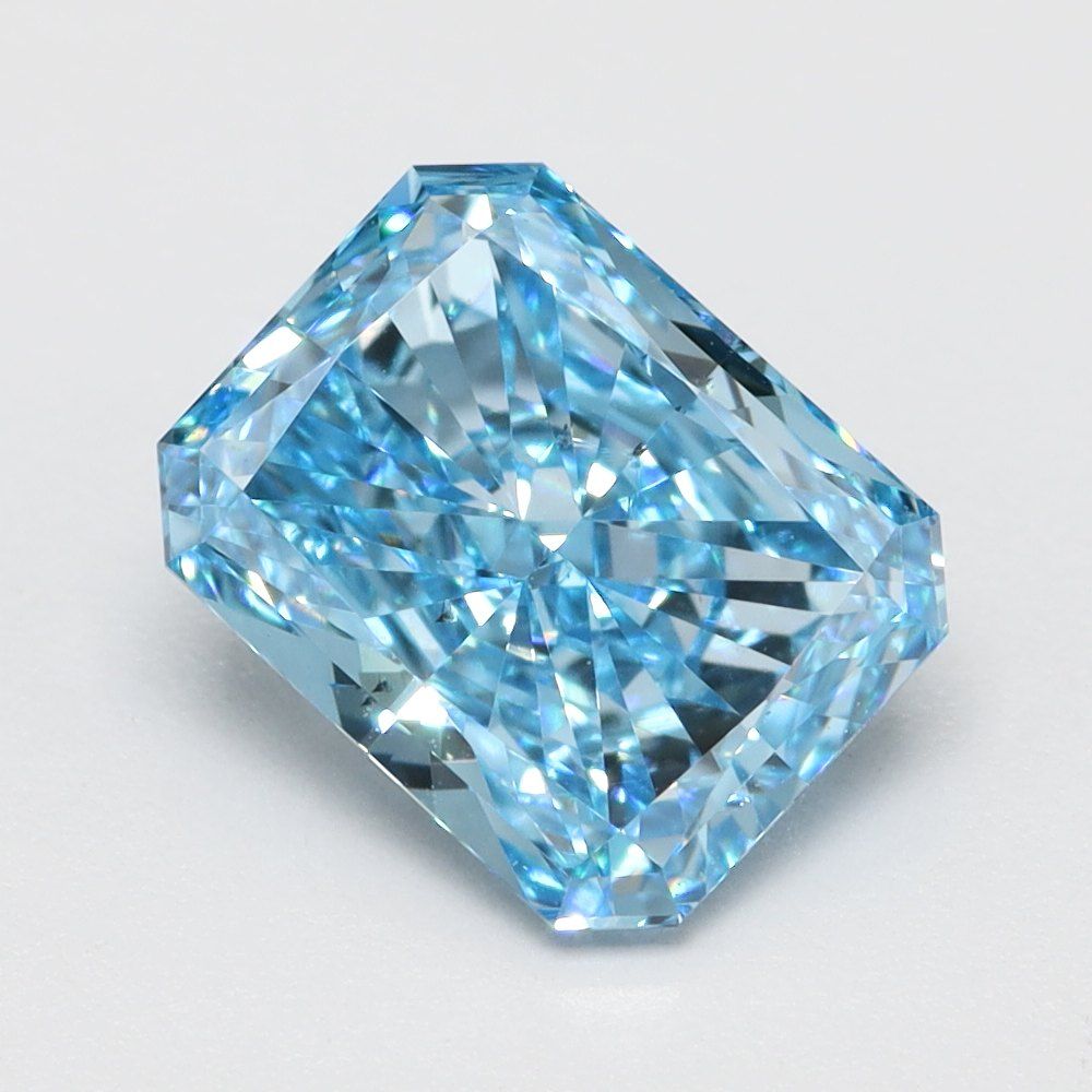1.01 CT Fancy Vivid Blue RADIANT