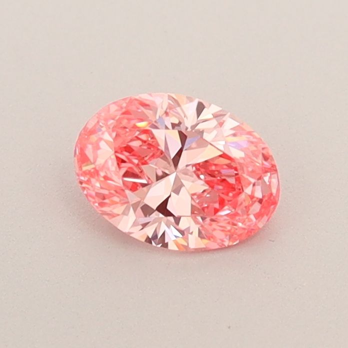 0.43 CT Fancy Vivid Pink OVAL