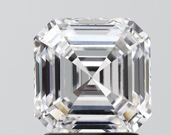 2.36 carat e VVS2 EX Cut IGI asscher diamond