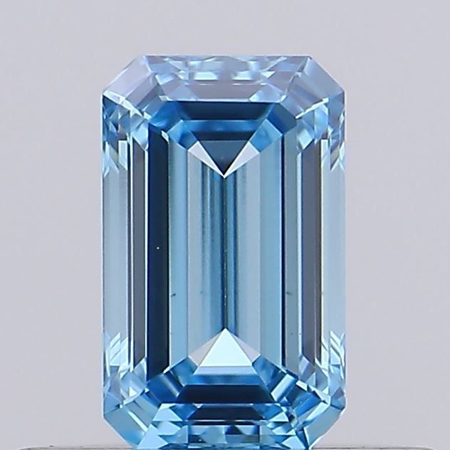 0.32 CT Fancy Vivid Blue EMERALD