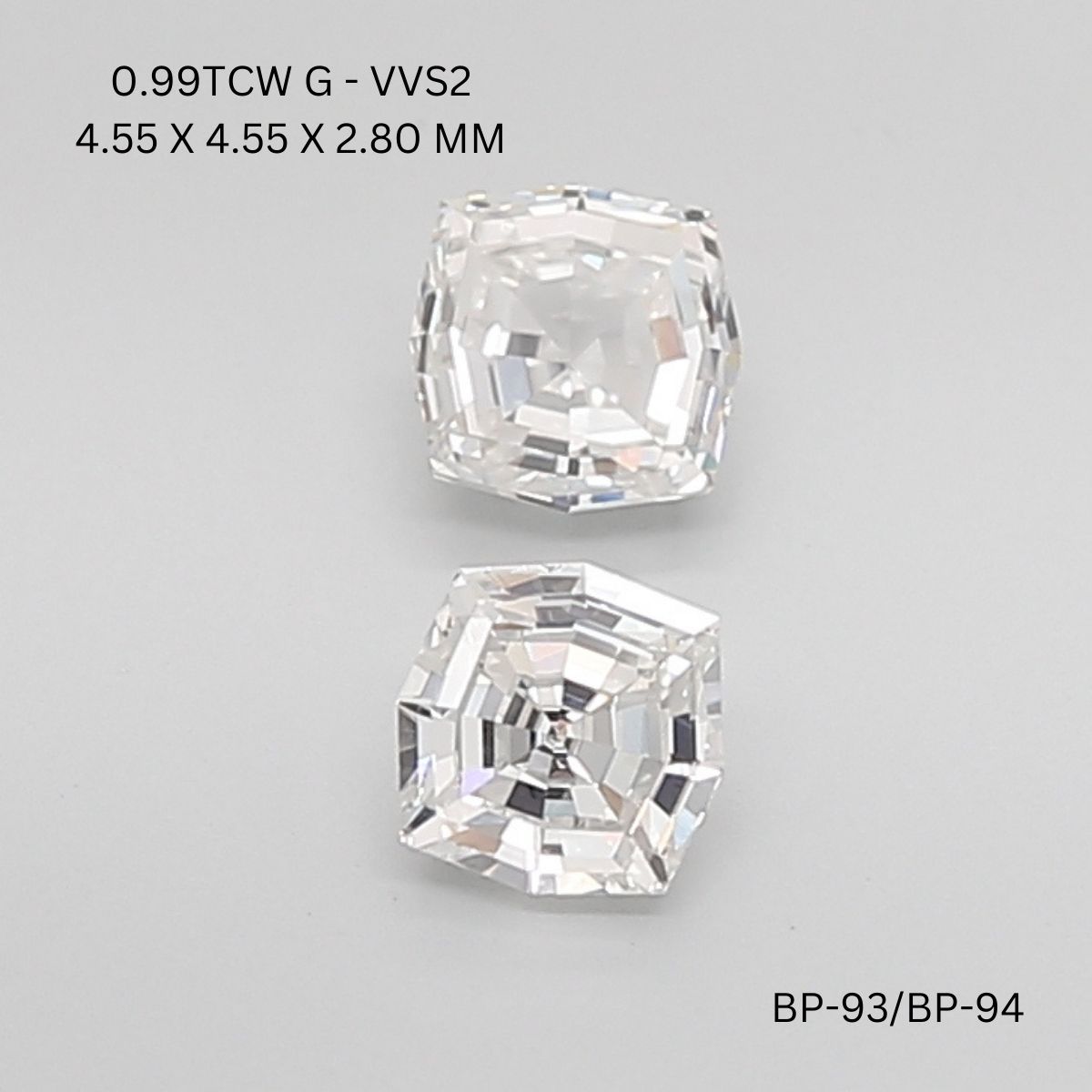 Prírodný diamant octagonal,...