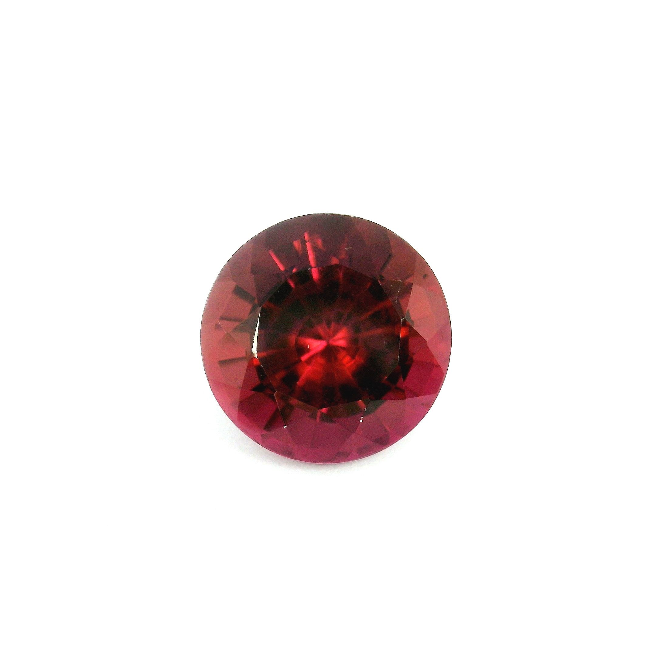 Turmalin 2,97 ct, różowy, szlif okrągły
