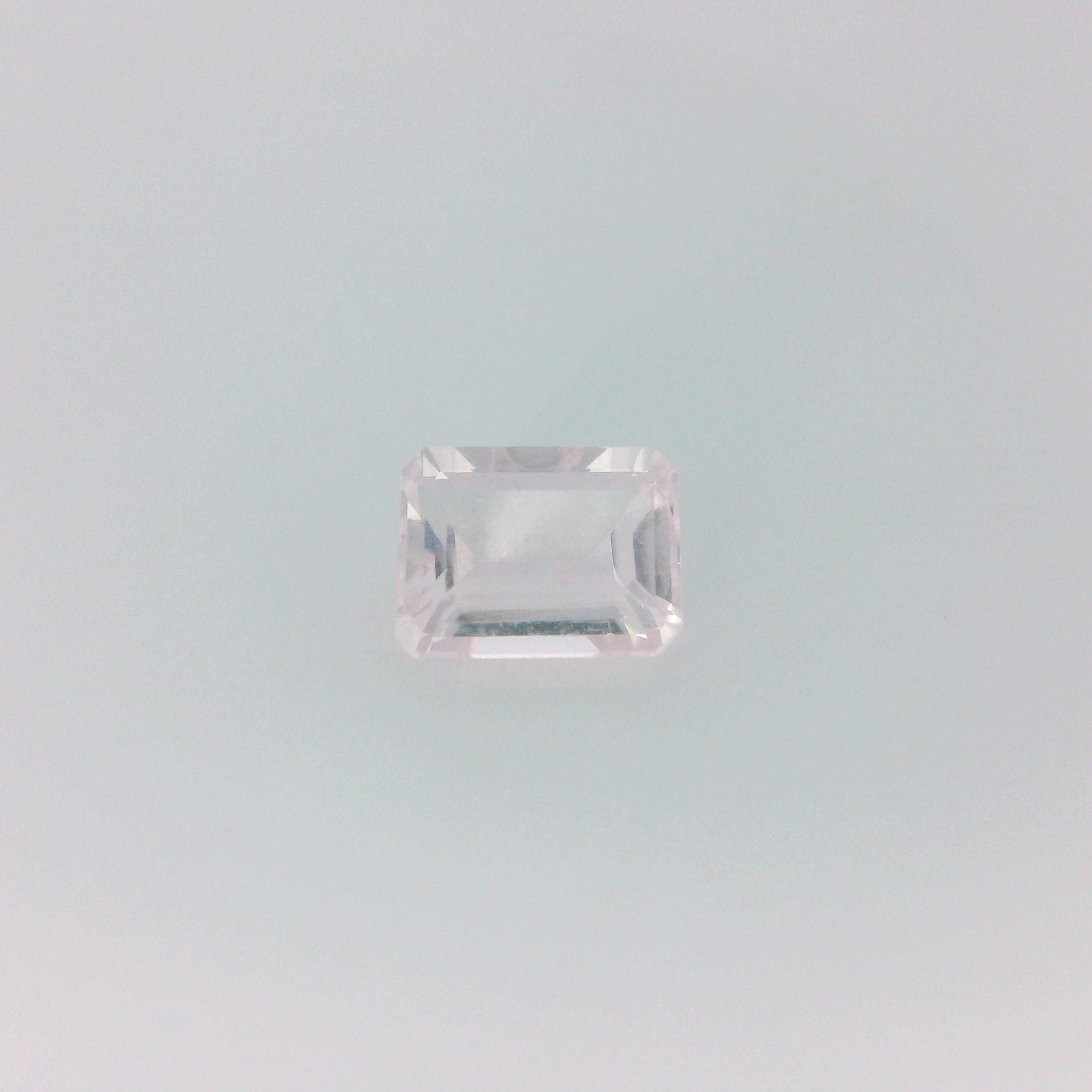 Turmalin 1,10 ct, różowy, szlif ośmiokątny