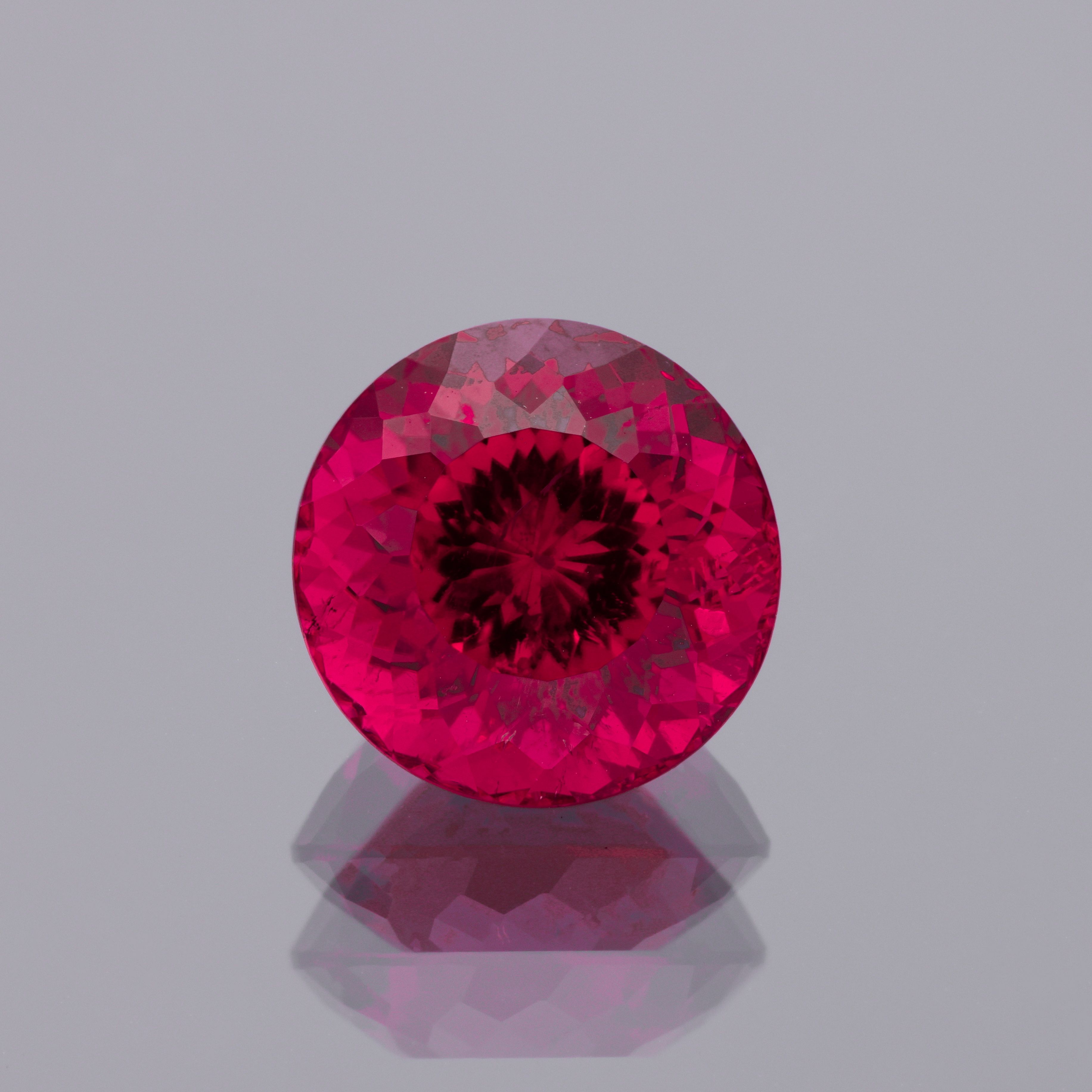 TOURMALINE FACETED 4.7ct RED Red EC BRAZIL NONE