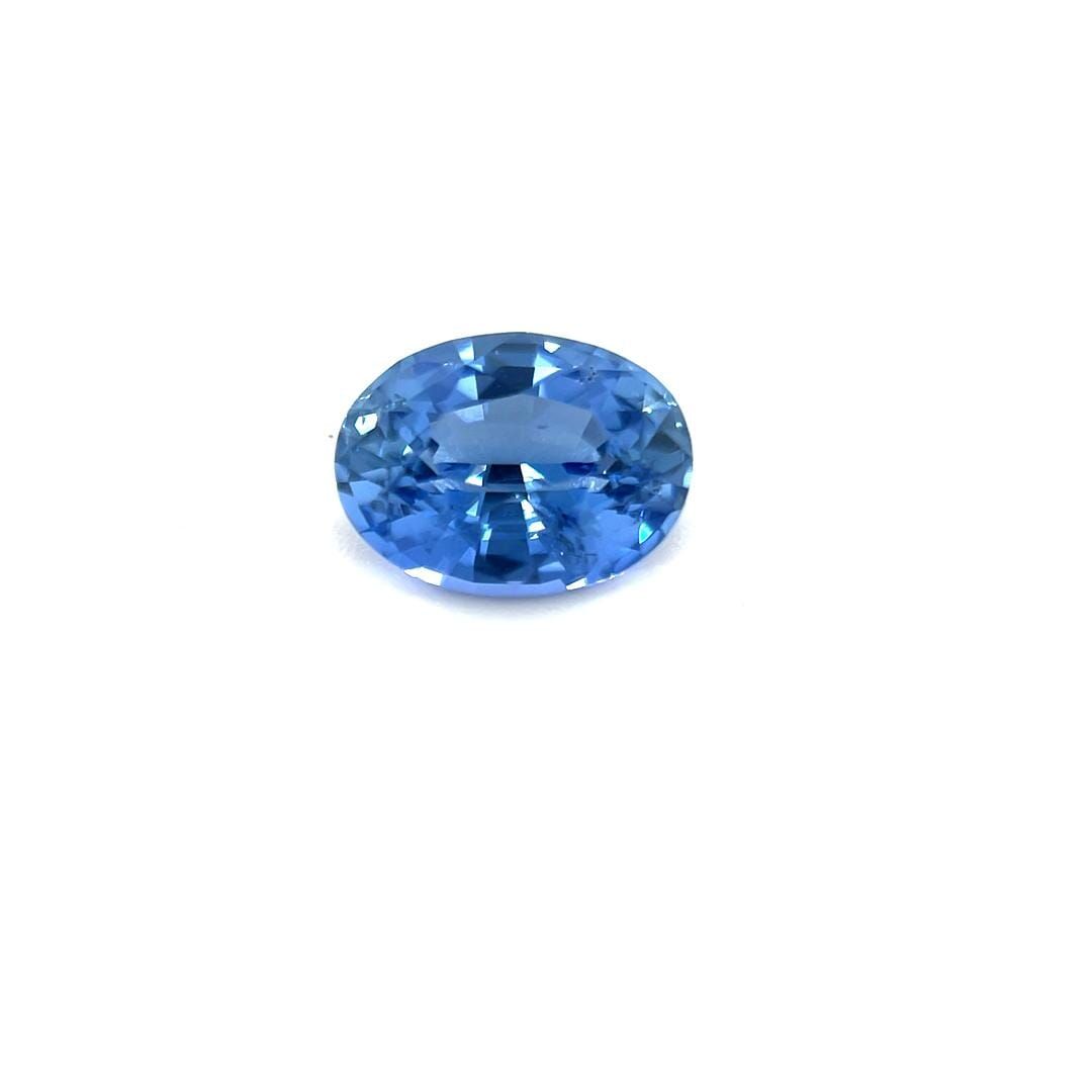 Szafir 2,03 ct, niebieski, szlif owalny