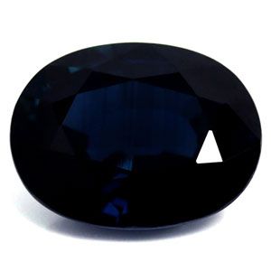 Szafir 2,66 ct, niebieski, szlif owalny