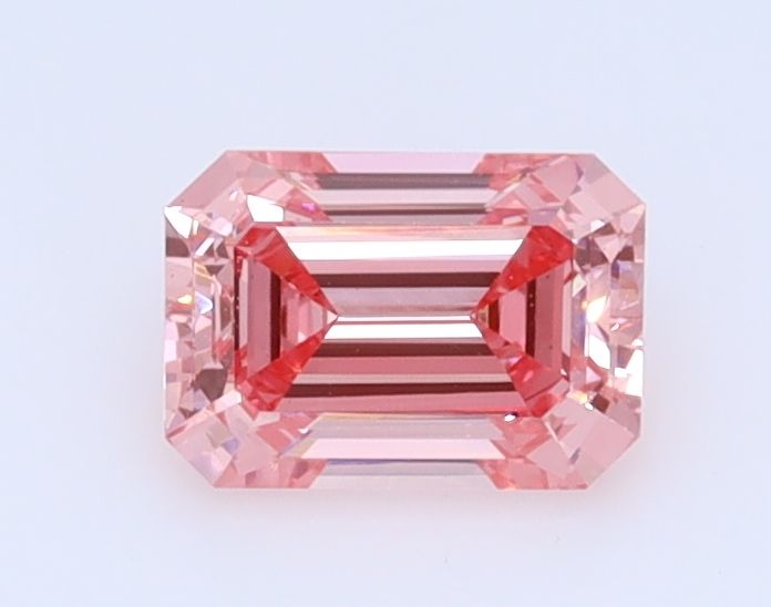 0.45 CT Fancy Vivid Pink EMERALD